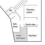 Loft à *